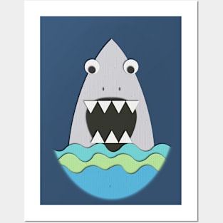 Hungry Shark Posters and Art